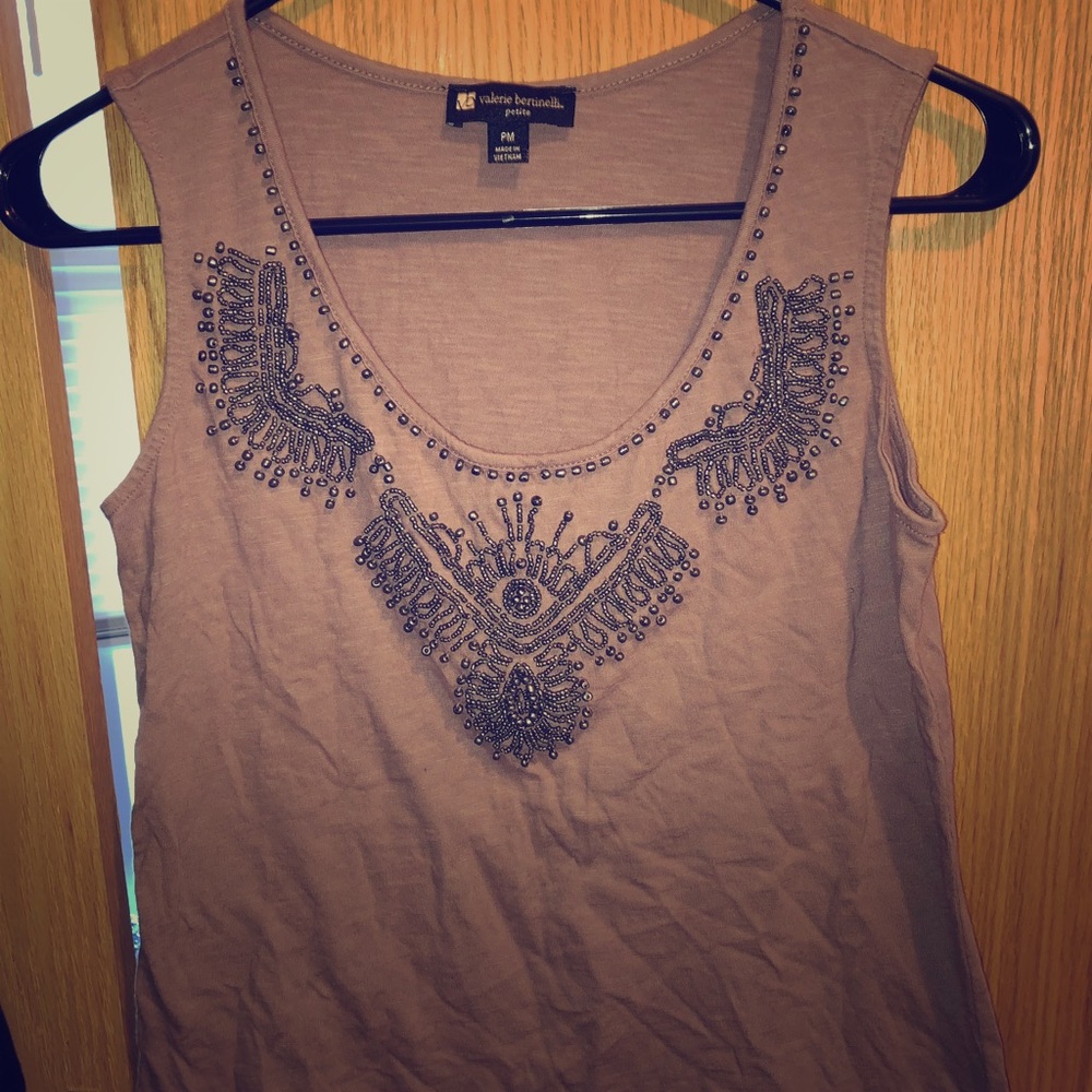 Tunic. Beaded embellishments